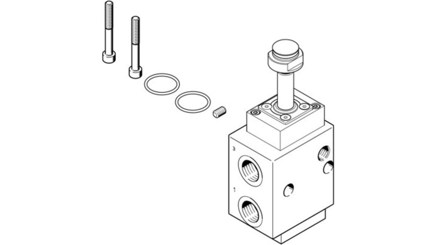 Festo Monostable Pneumatic Solenoid Valve - Electrical G 1/2 VOFC Series