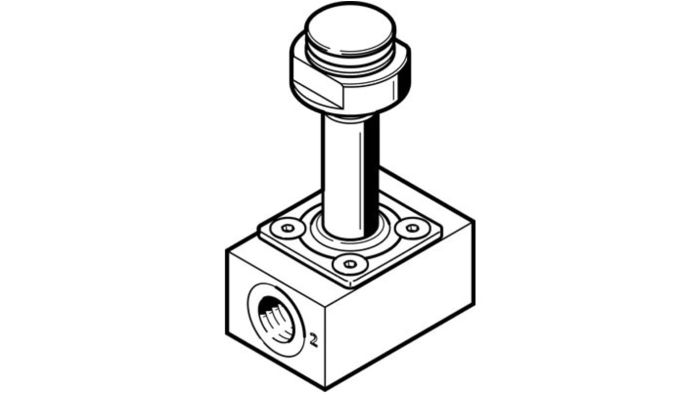 VOFD Pneumatik-Magnetventil Monostable G1/4, Elektrisch-betätigt