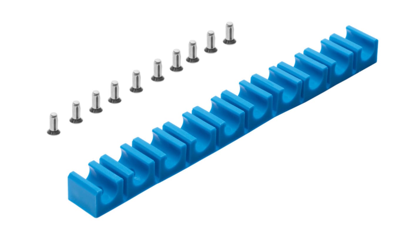 Festo 10 Tubes PE Tube Clip, For Tube Diam. 4mm