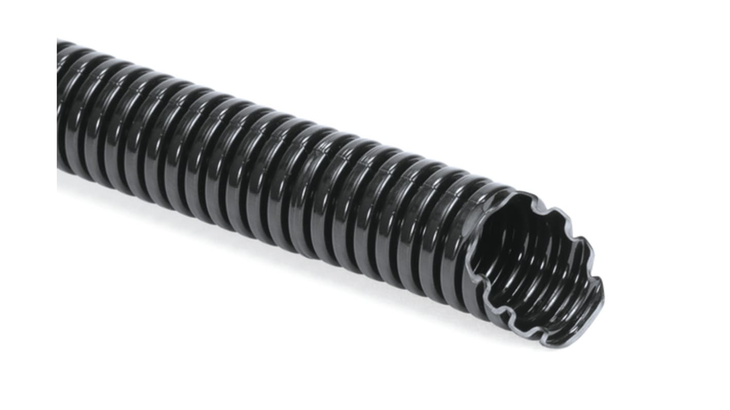 Peszel elastyczny średnica 8.5mm materiał Poliamid 6 średnica zew 11.7mm Elastyczny kolor Czarny