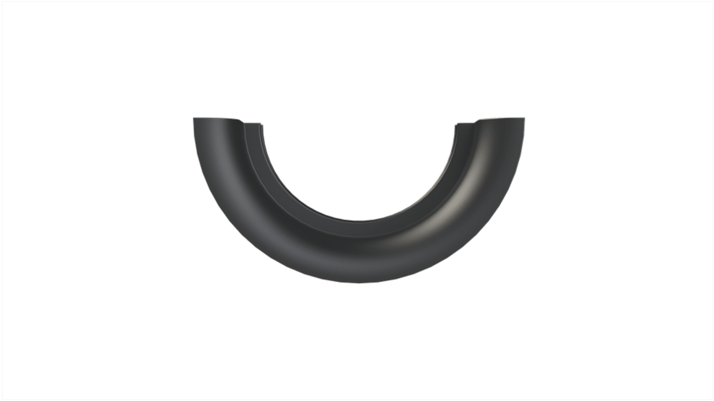 Half Shell Insert, Conduit Fitting, 29mm Nominal Size, Polyamide 6, Black