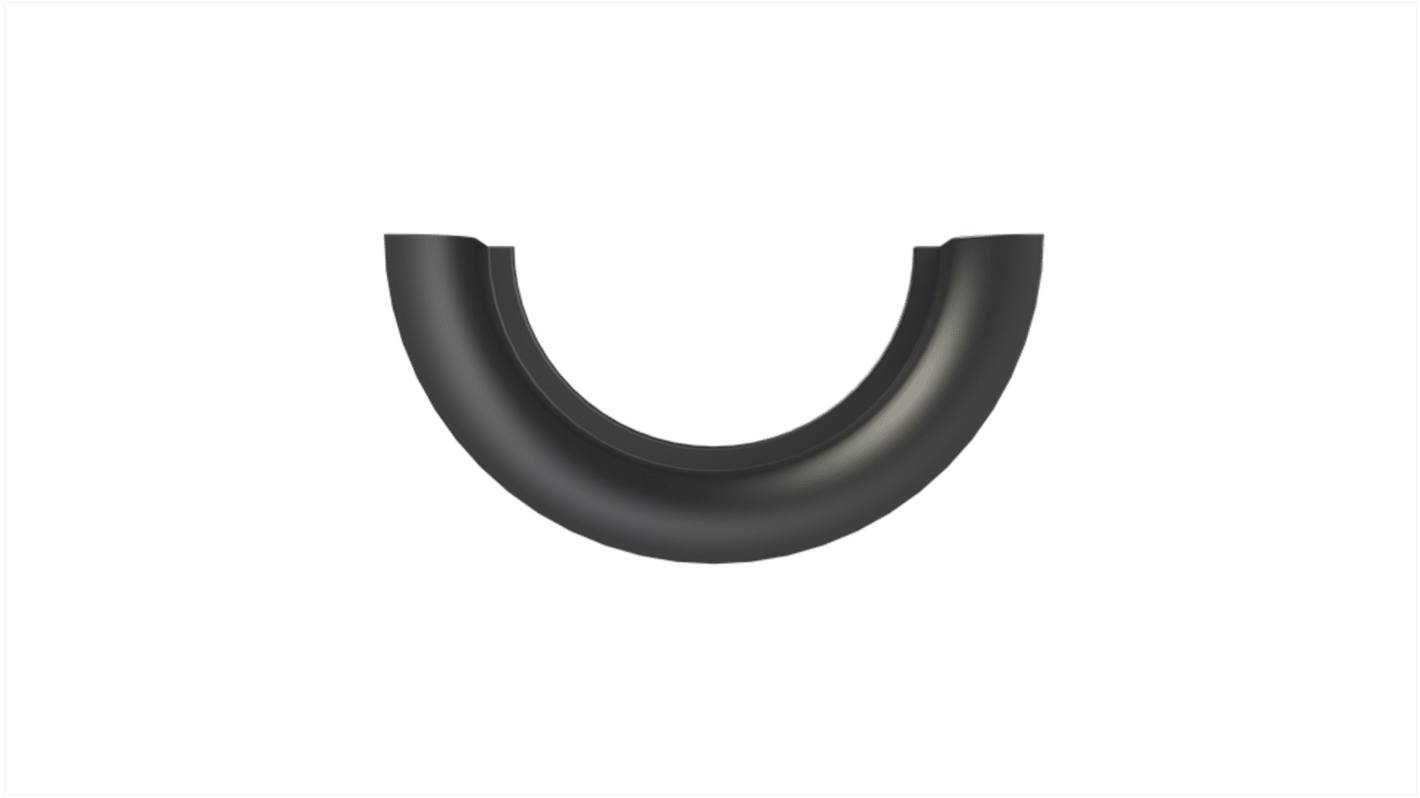 Half Shell Insert, Conduit Fitting, 29mm Nominal Size, Polyamide 6, Black