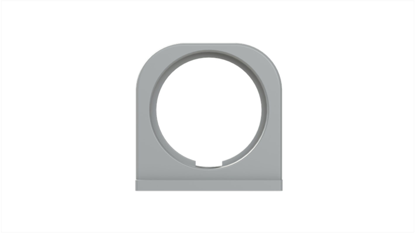 Conduit Clip, Conduit Fitting, 48mm Nominal Size, Polyamide 6, Grey