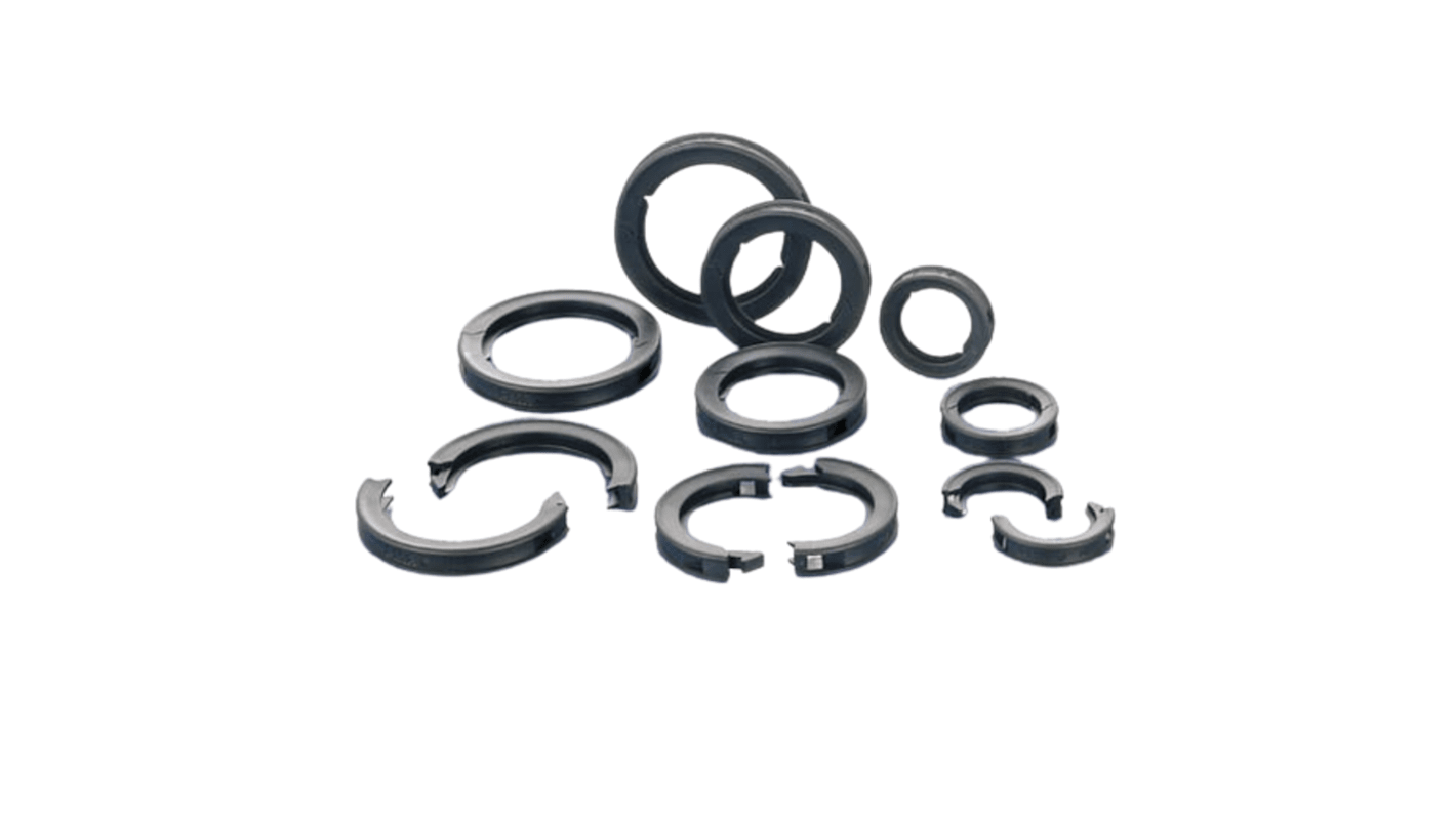 Water Jet Break Ring, Conduit Fitting, 23mm Nominal Size, Nylon 6, Black