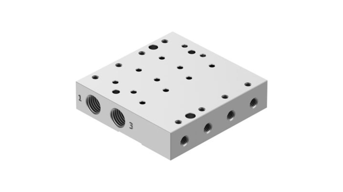 Festo VABM series 4 station G 1/8, Metric M5 Manifold Base, 8083543