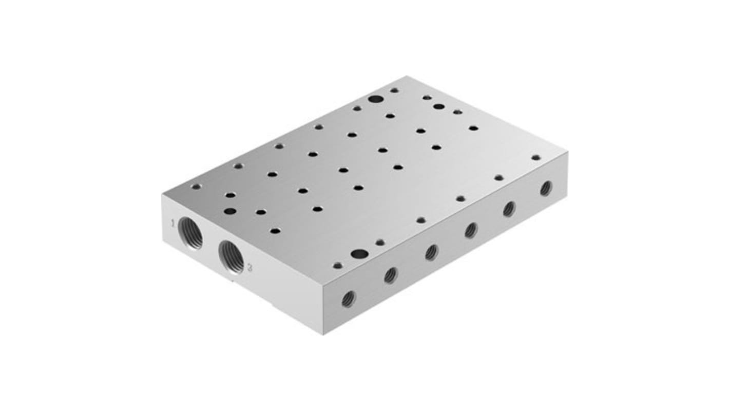 Festo VABM series 6 station G 1/8, Metric M5 Manifold Base, 8083545