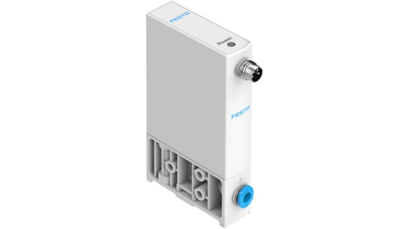 Festo QS-4 Pneumatic Regulator - 0bar to 11bar, 2bar max. input, 8046902