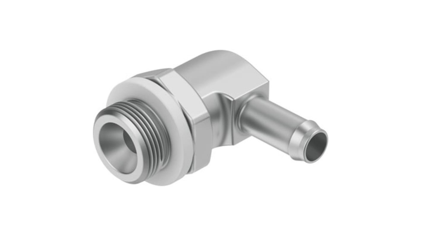 Festo 弯头气管接头, G 1/8 外螺纹, LCN-1/8-PK-3系列, 11955