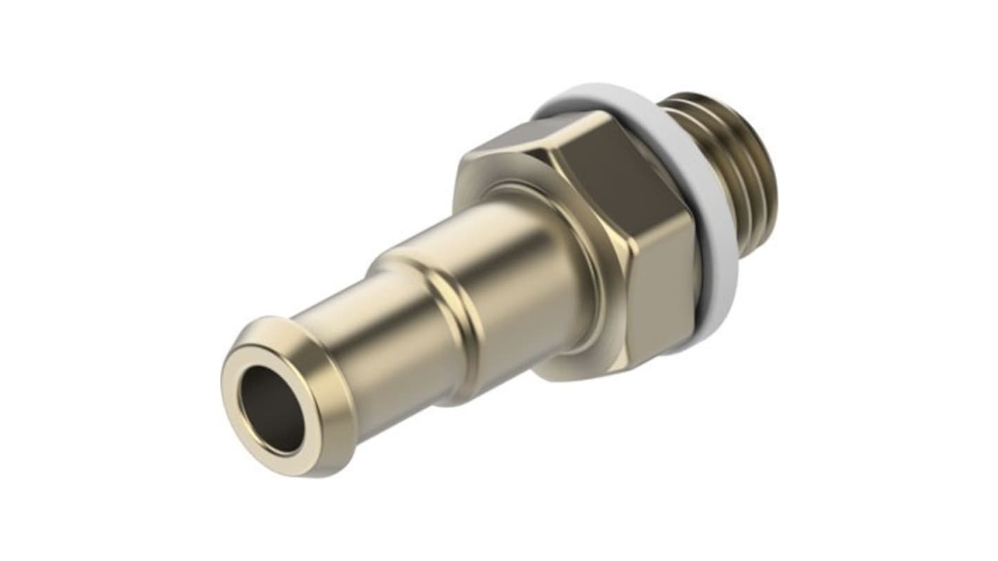 Festo N-M5-PK-3 Series Barb Fitting, M5 Male, Threaded Connection Style, 4446