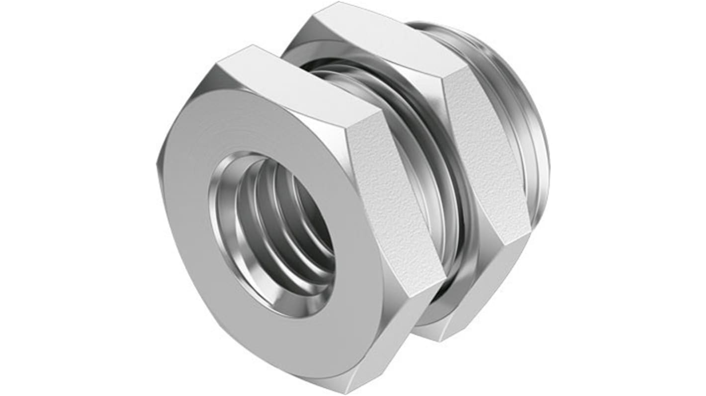 Festo NPFC-H-G14-F Series, G 1/4 to G 1/4, Threaded Connection Style ...