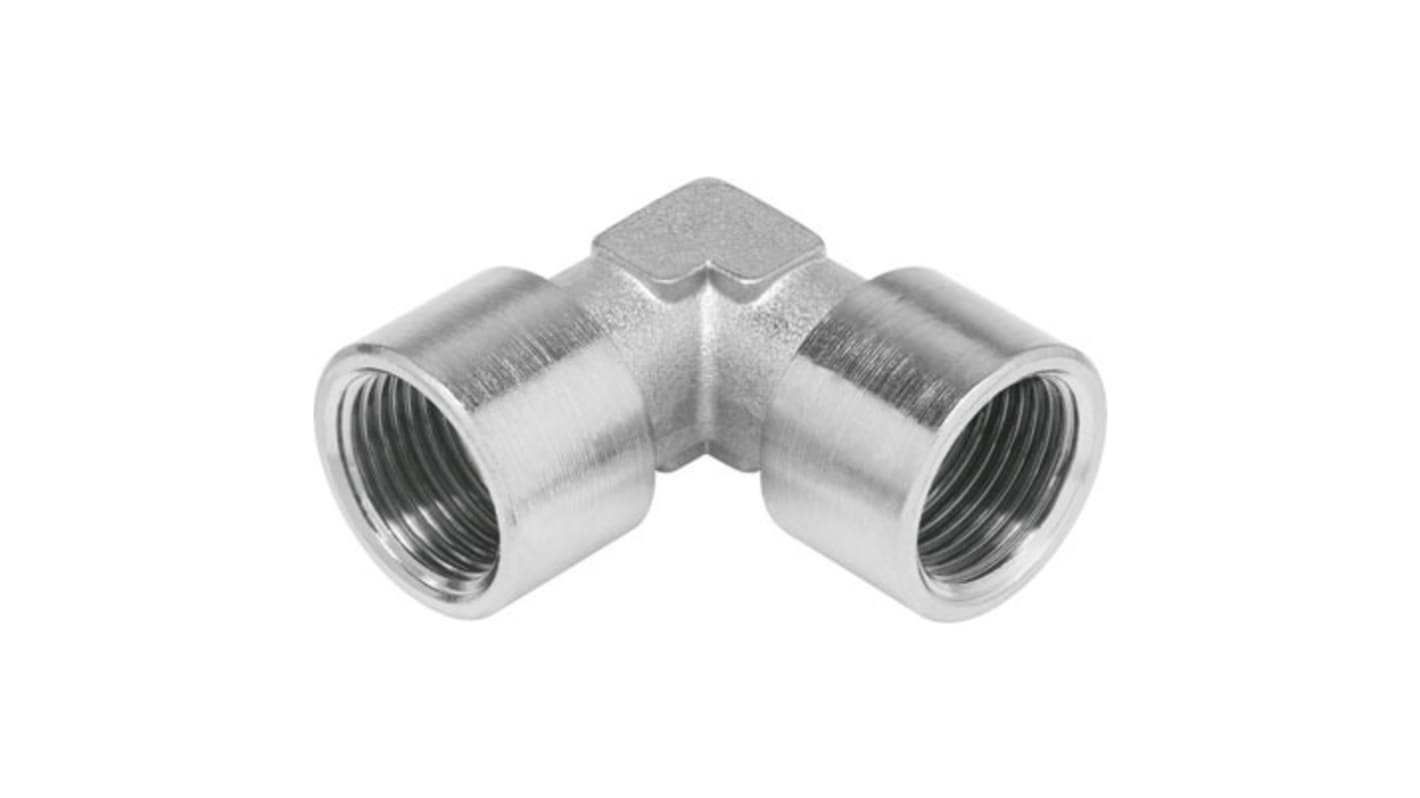 Festo NPFC Series Elbow Fitting, M5 to M5, Threaded Connection Style, 8030208
