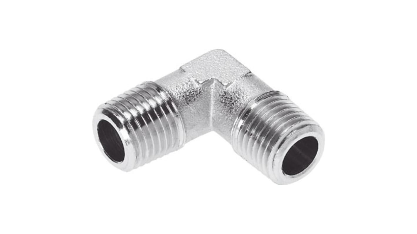 NPFC-L-2R12-M Series Elbow Fitting, R 1/2 to R 1/2, Threaded Connection Style, 8030226