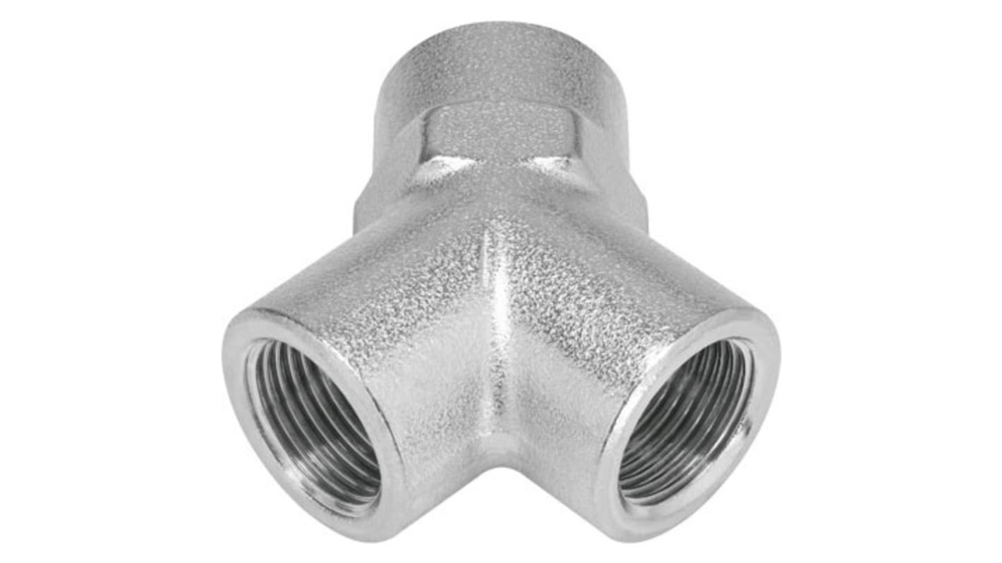 Festo NPFC Series Y Fitting, G 3/8 to G 3/8, Threaded Connection Style, 8030229
