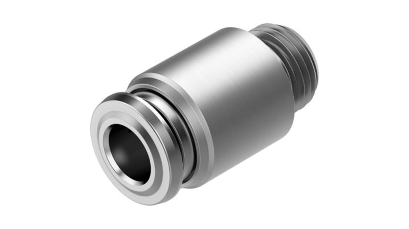 Festo NPQR-DK-G18-Q6 Series Push-in Fitting, G 1/8 Male, 8085662