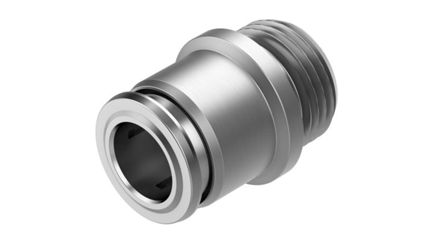 Festo NPQR-DK-G Series Push-in Fitting, G 3/8 Male, 8085667