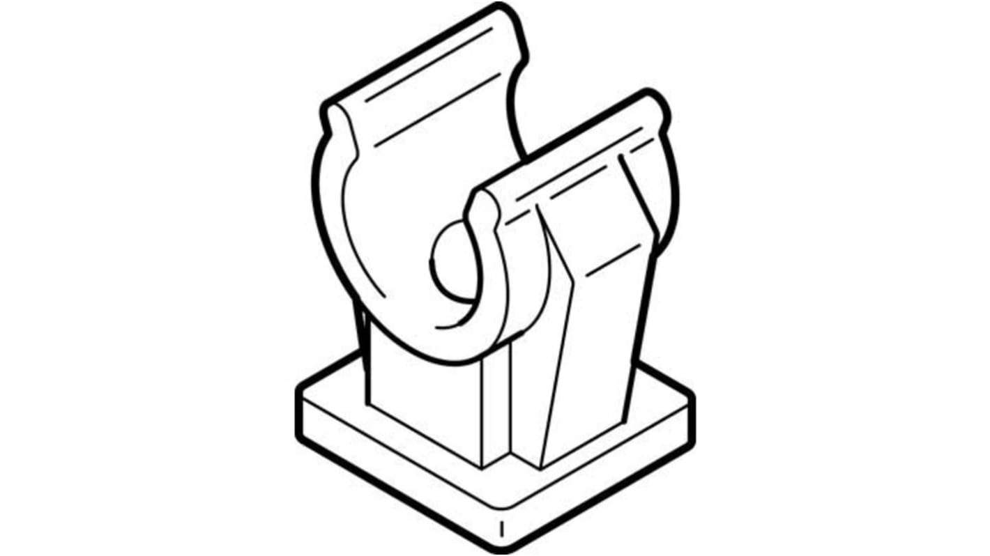 Festo White Pipe Clip