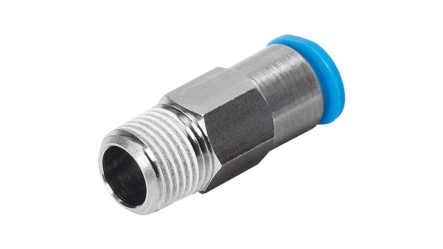 Festo QSK Series Push-in Fitting, R 1/4 Male, 153425
