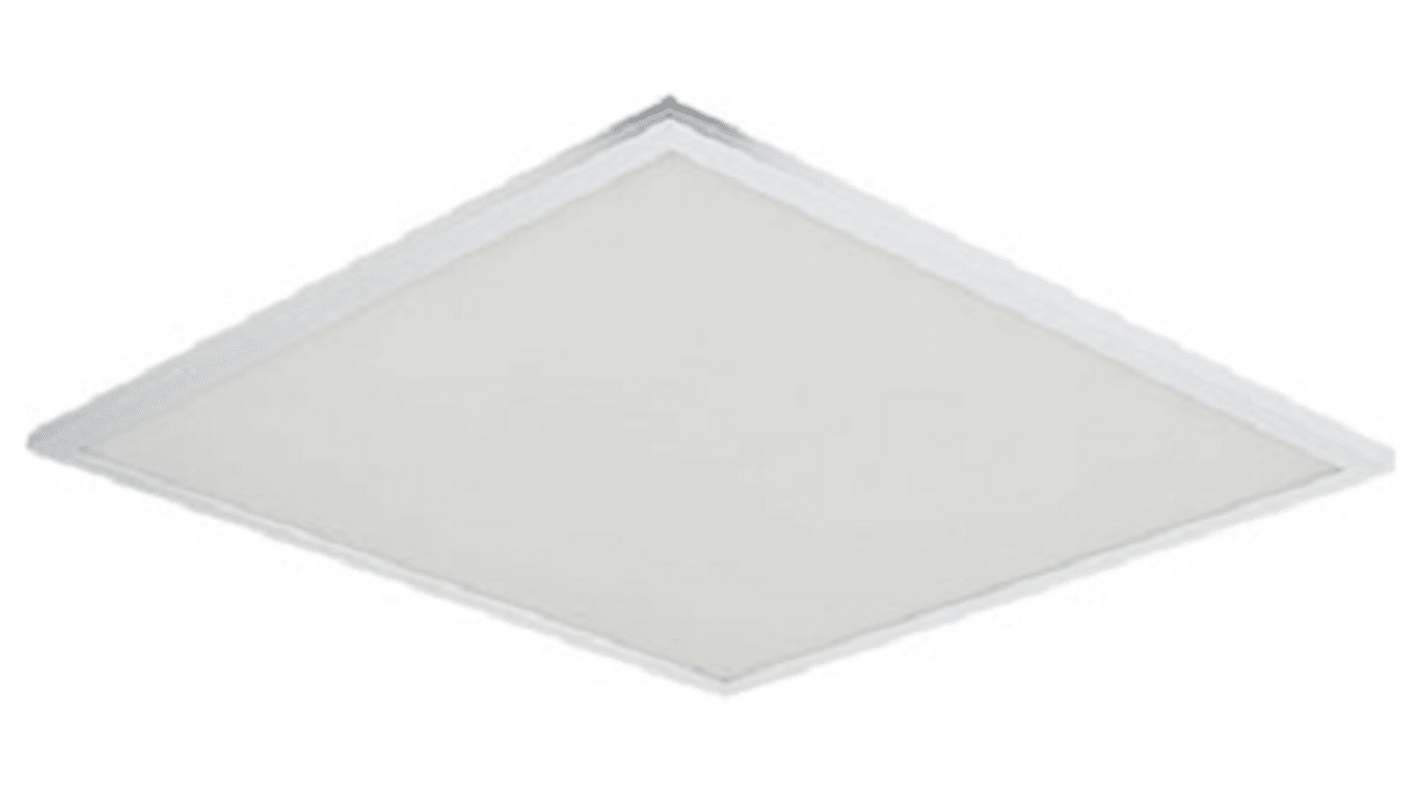 Ansell Lighting 30 W Square LED Panel Light, Daylight, L 600 mm W 600 mm