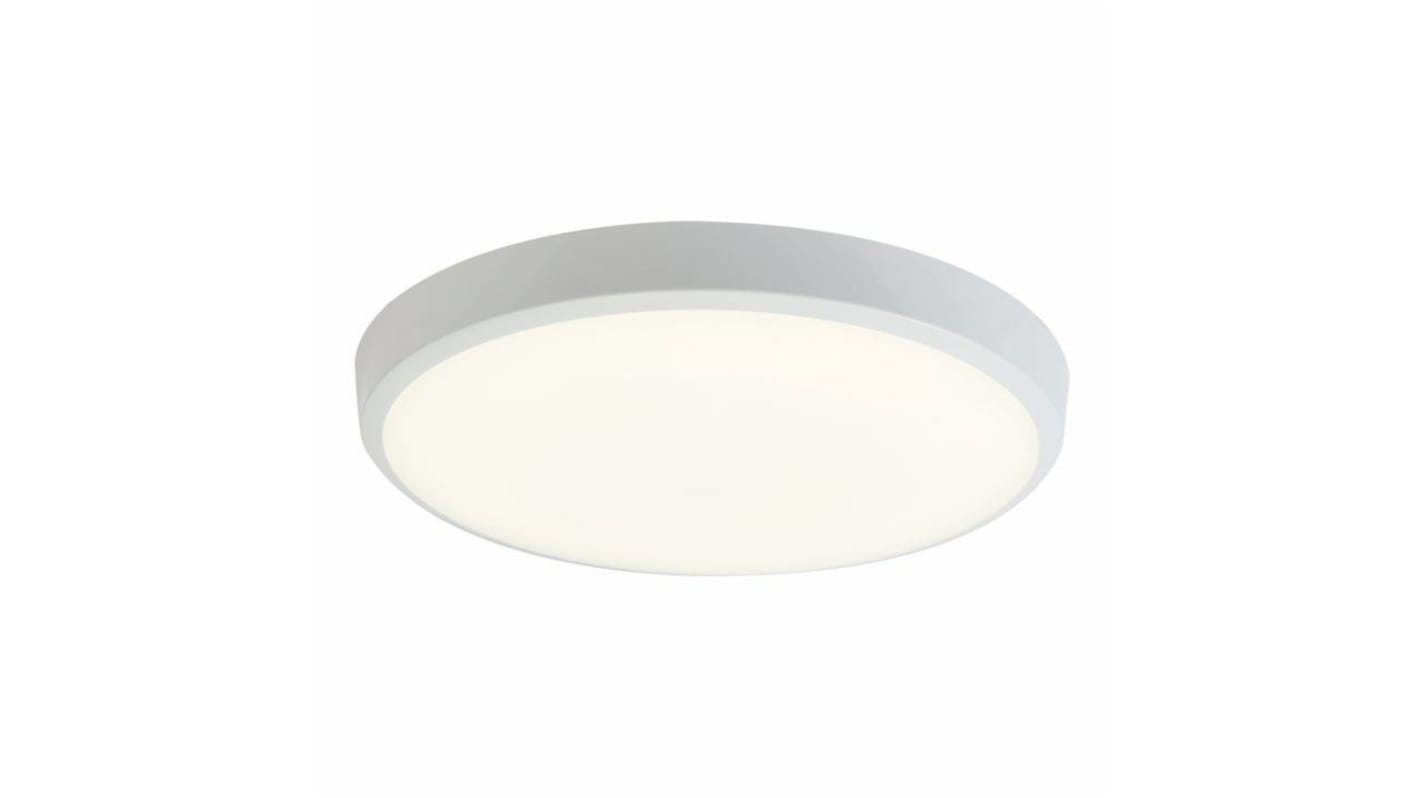 Ansell Round LED Bulkhead Light, 10 W, 220/240 V, , Lamp Supplied, IP54, AMGAMLED