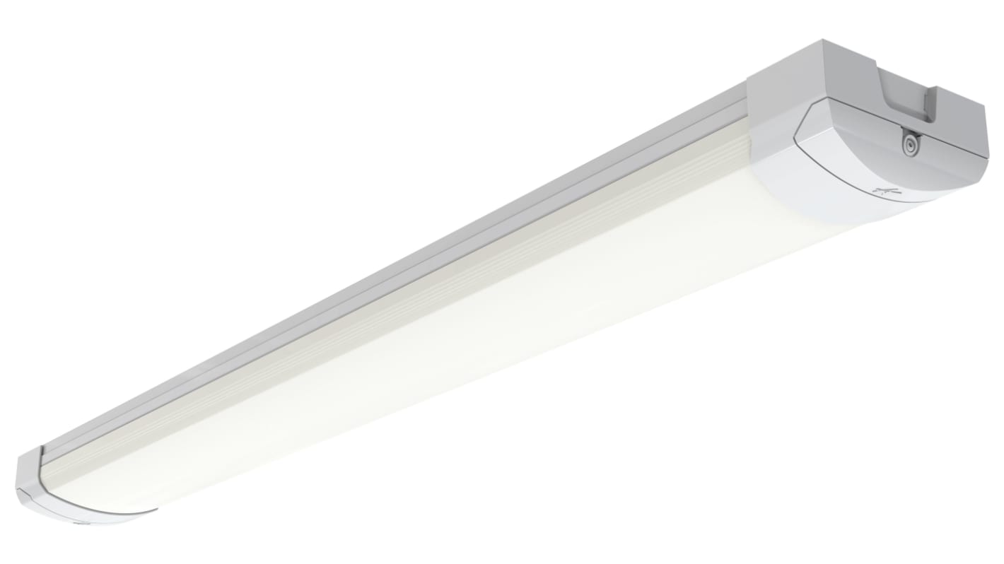 Luminaria lineal Ansell, Barra de LED, 220/240 V, LED, 1,5 m x 148 mm, IP20