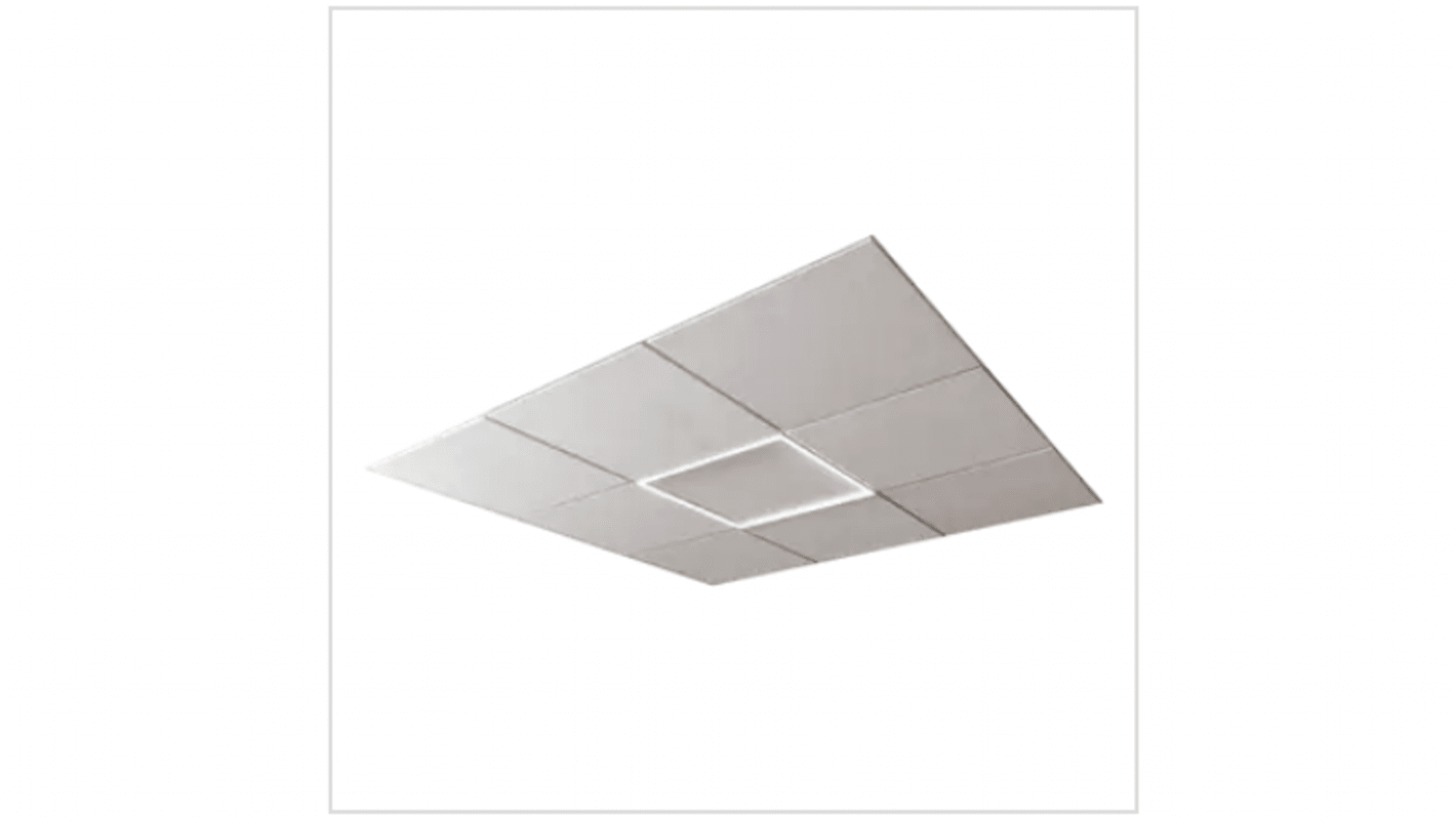 Ansell  LED Panelleuchte LED Vierkant, 3.000 lm x 595 mm / 27 W