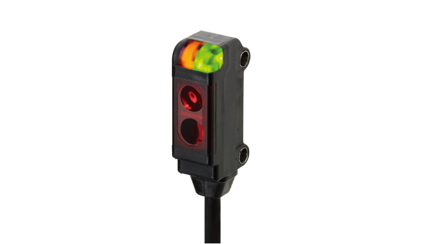 Rs-Online Sensore fotoelettrico Rettangolare Omron a retroriflessione rilevamento 5 mm → 15 mm uscita PNP