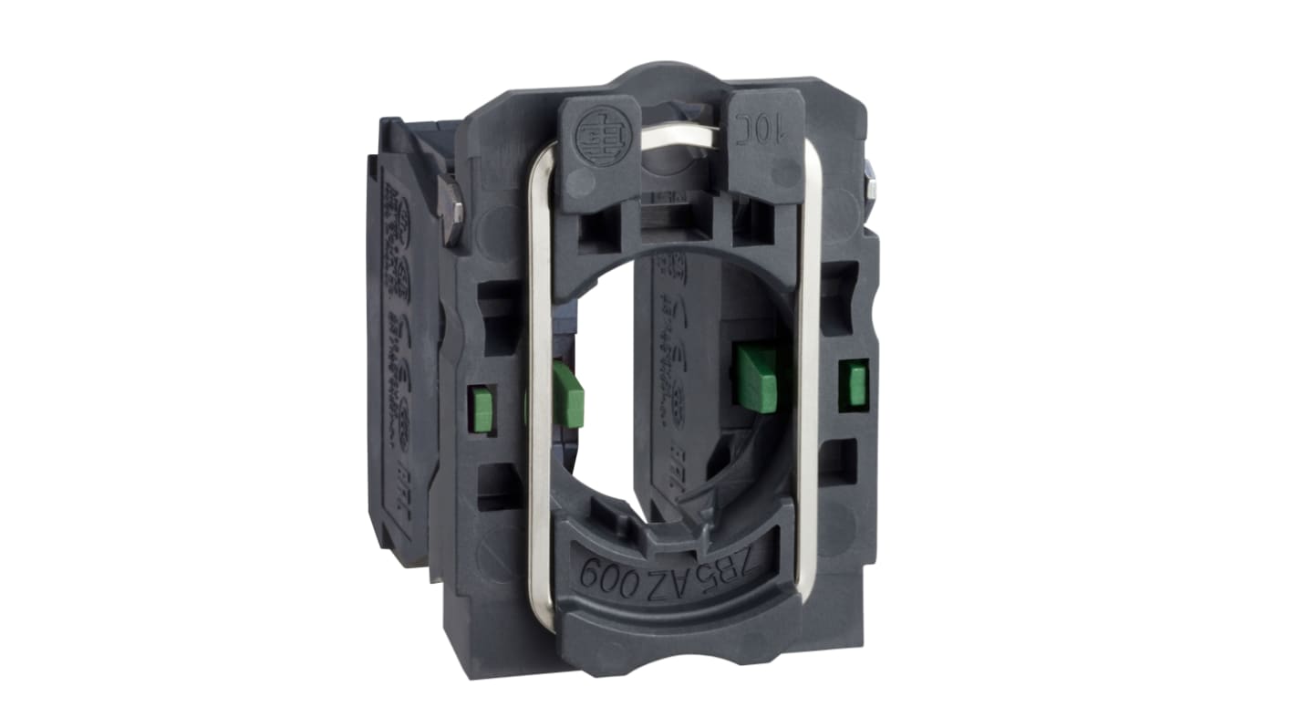 Schneider Electric コンタクトブロック＆ホルダ DPST ネジターミナル ZB5AZ103