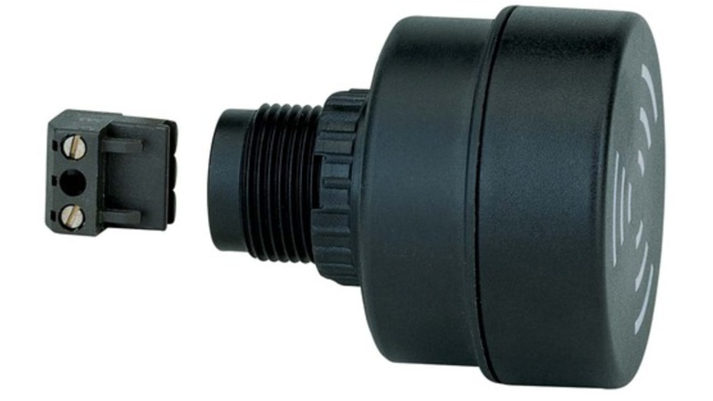 Werma 109 Series Wall Mount Buzzer, 115 V ac/dc, 80dB at 1 m, IP65, AC, DC, Single-Tone