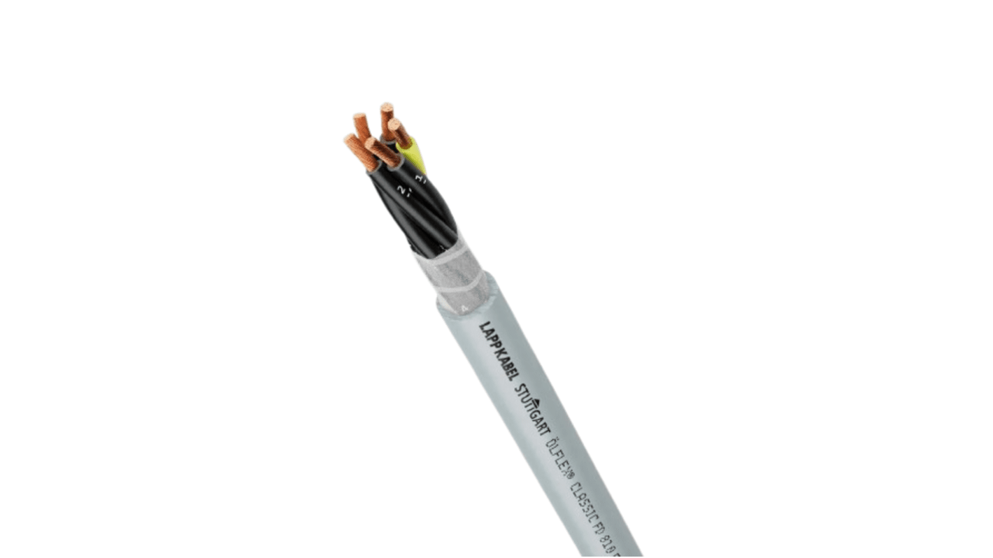 Cavo industriale multipolare non schermato a 7 cond. 1 mm², 17 AWG, 500 V, Ø10.1mm, L. 25m