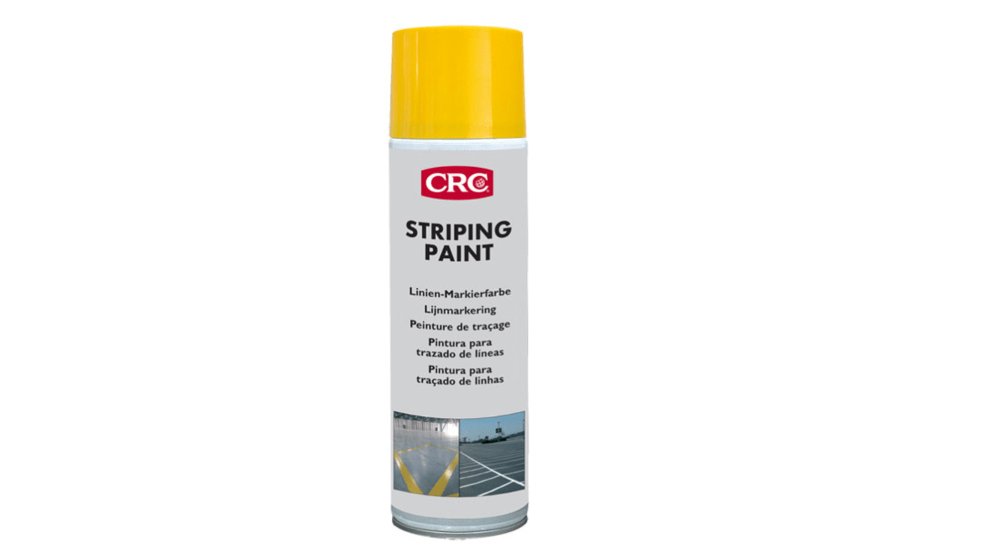 CRC 500ml RAL 1023 Yellow Gloss Spray Paint