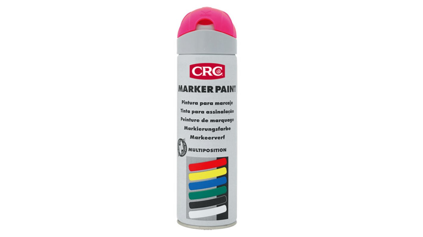 CRC 500ml Pink Fluorescent Spray Paint