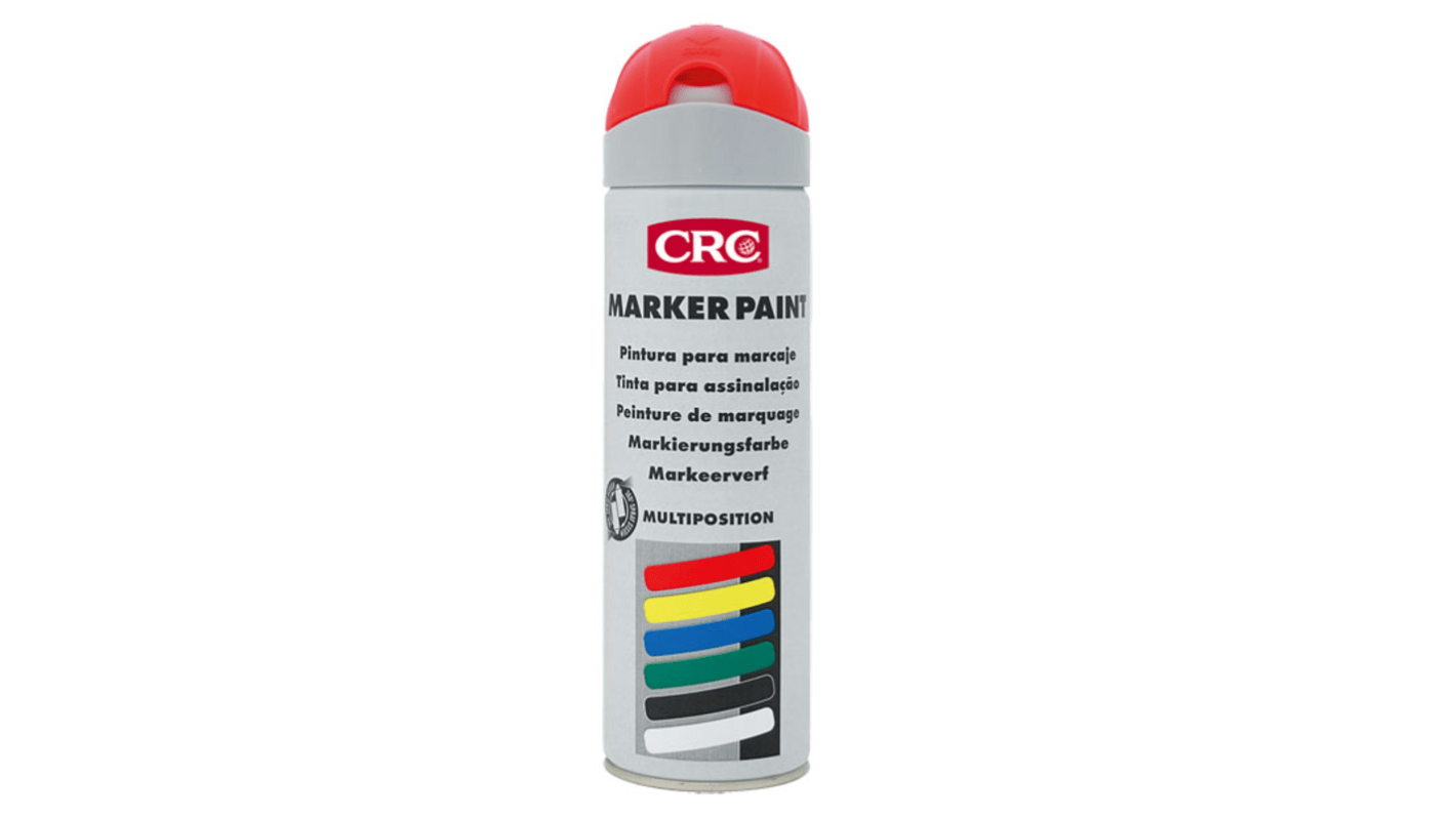 CRC 500ml Red Fluorescent Spray Paint