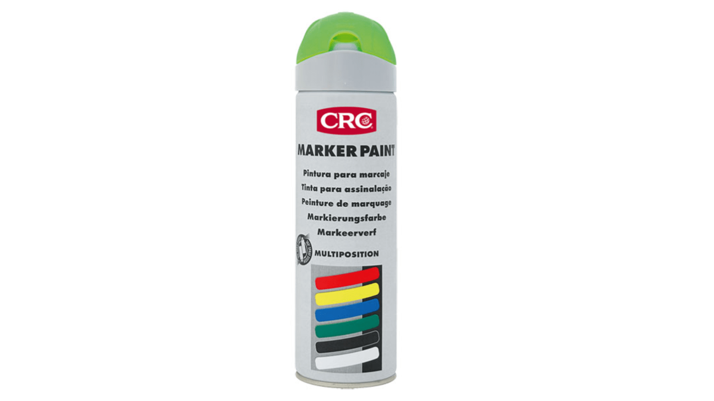 CRC 500ml Green Fluorescent Spray Paint