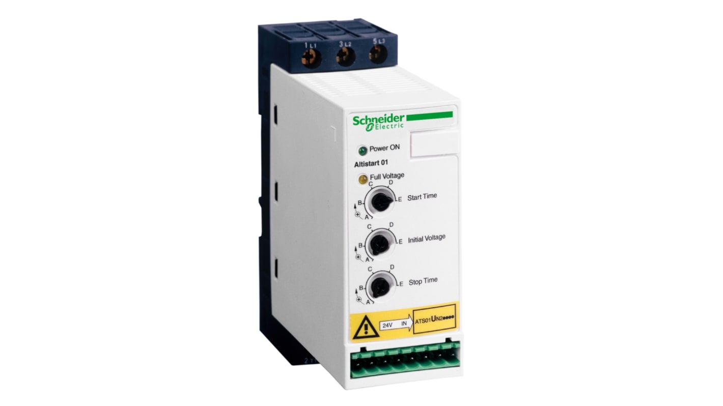 Schneider Electric Altistart 01 Soft Starter, , 5.5 kW, 415 V ac, 3 Phase, IP20