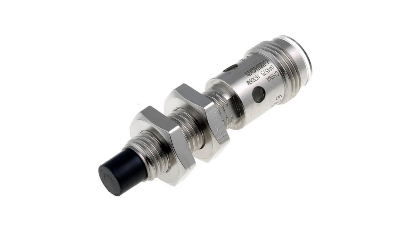 Rs-Online Sensore di prossimità Cilindro filettato Omron M8 rilevamento 4 mm 12 → 24 V c.c