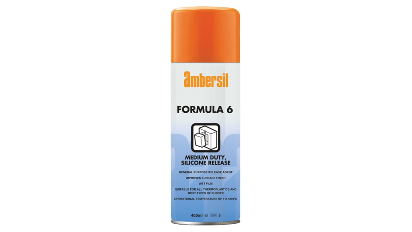 Ambersil 400 ml Silicone Mould Release Agent Plastic, Rubber 200°C