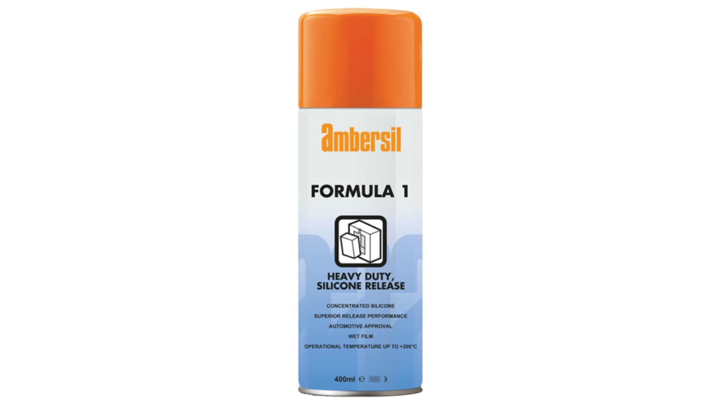 Ambersil 400 ml Silicone Mould Release Agent Plastic, Rubber 200°C