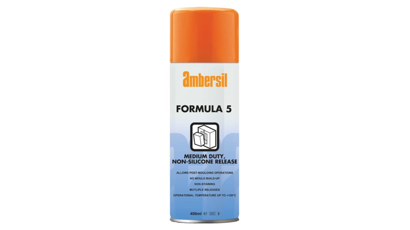 Ambersil 400 ml Non-Silicone Mould Release Agent Plastic, Rubber 150°C