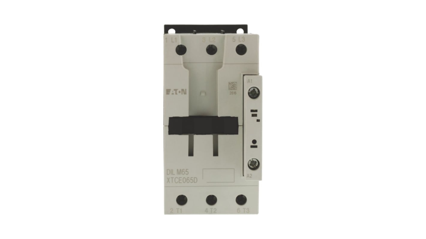 Eaton xStart Contactor, 110 V ac Coil, 3-Pole, 65 A, 30 kW, 3NO, 400 V ac