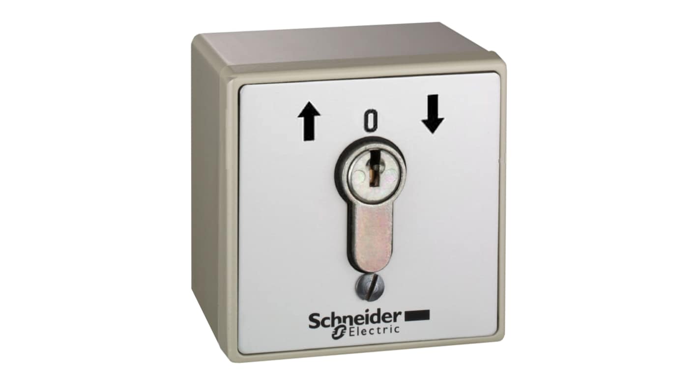 Interrupteur de station de commande Schneider Electric série Harmony XAP SPST Alliage de zinc IP54