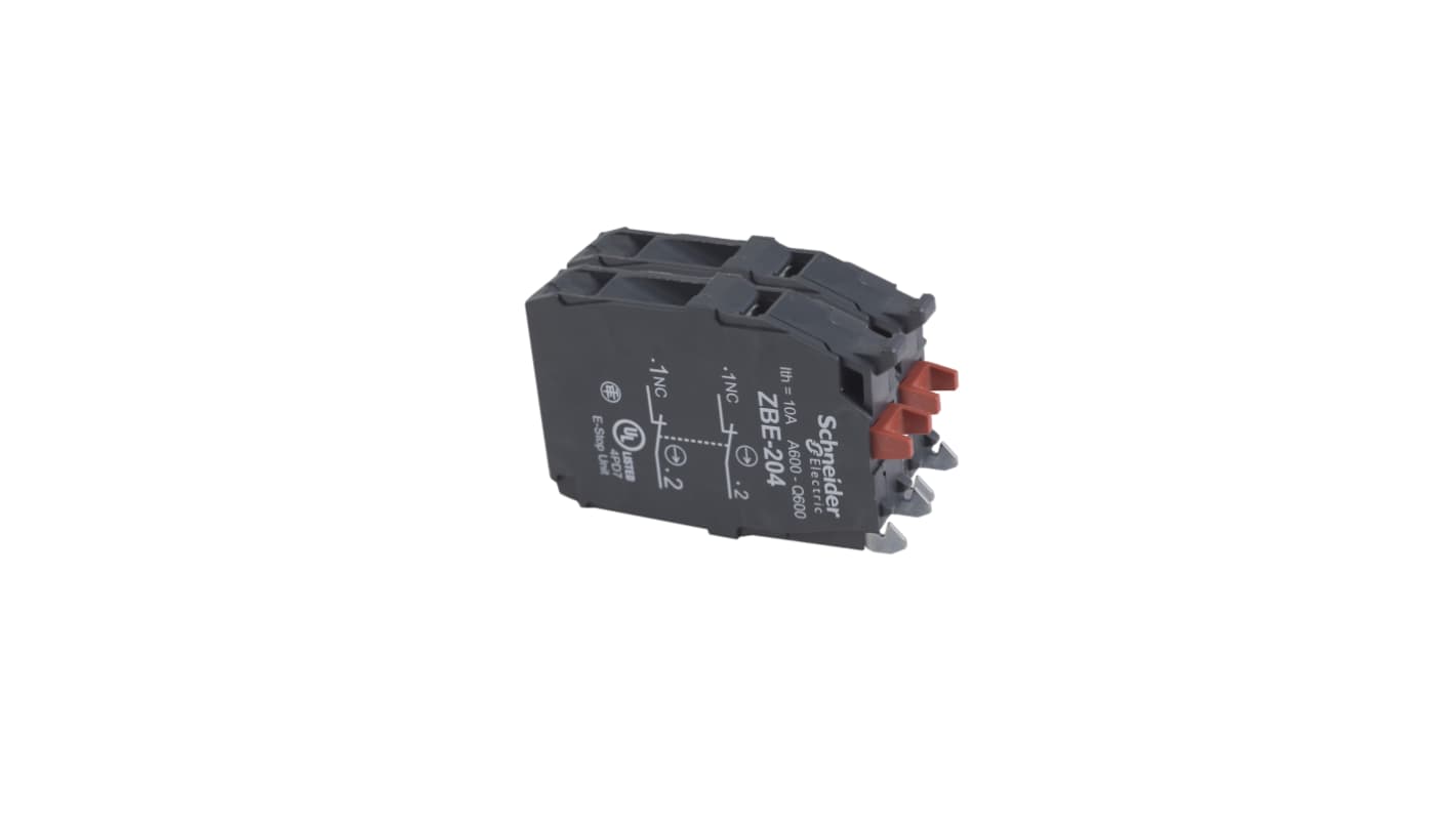Schneider Electric Harmony XB Series Contact Block, 2NC