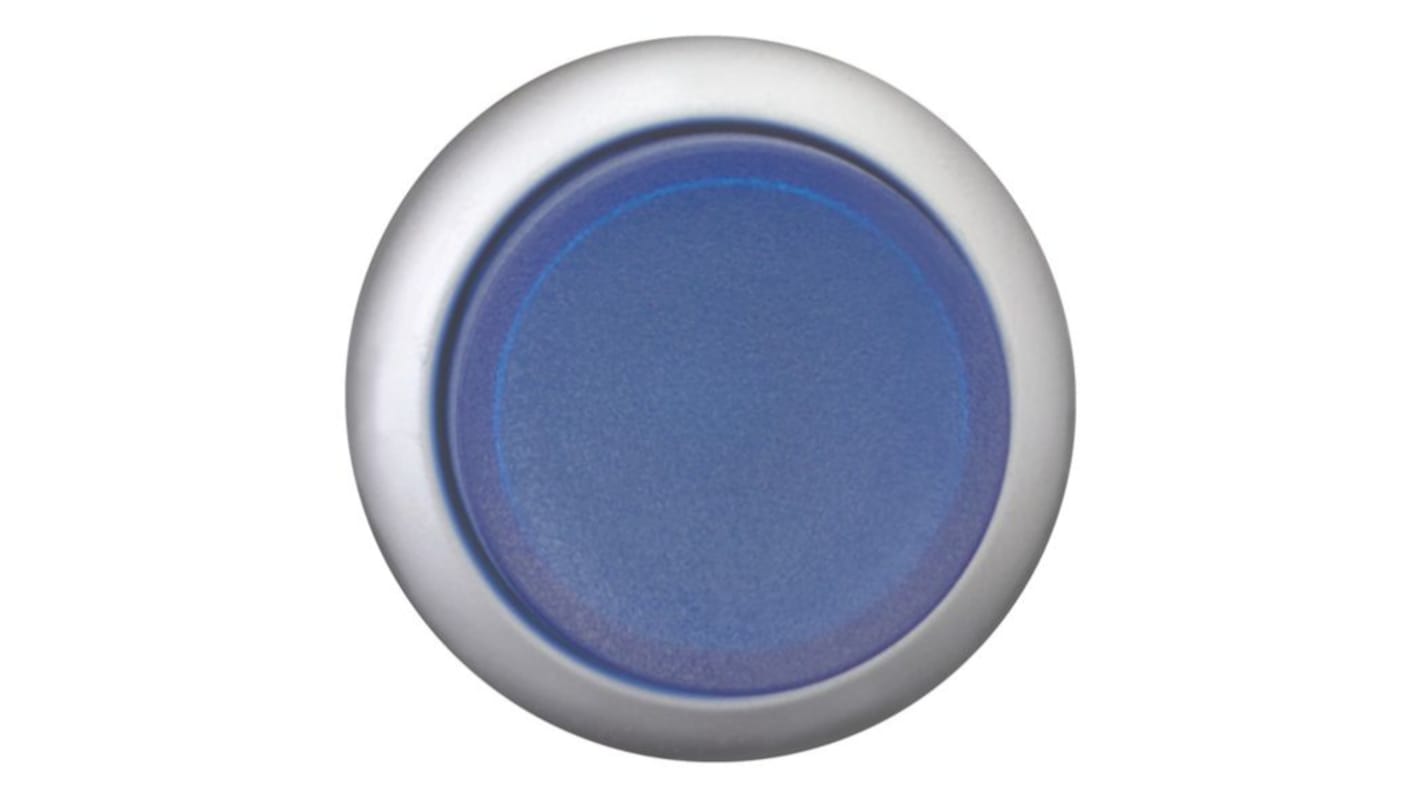 Eaton RMQ Titan M22 Series Blue Illuminated Momentary Push Button Head, 22mm Cutout, IP69K