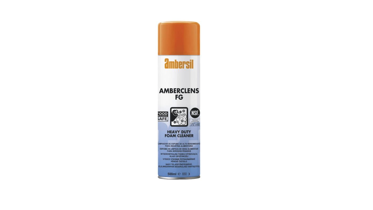 Ambersil AMBERCLENS FG,Food Safe Heavy Duty Cleaner 500 ml Aerosol
