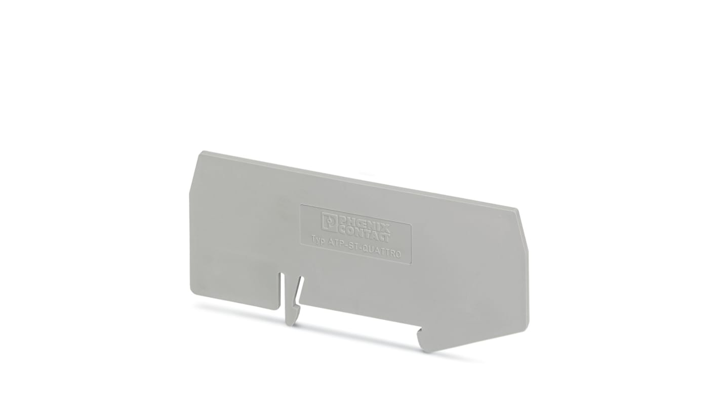 Phoenix Contact ATP-ST-TWIN Series Partition Plate for Use with DIN Rail Terminal Blocks