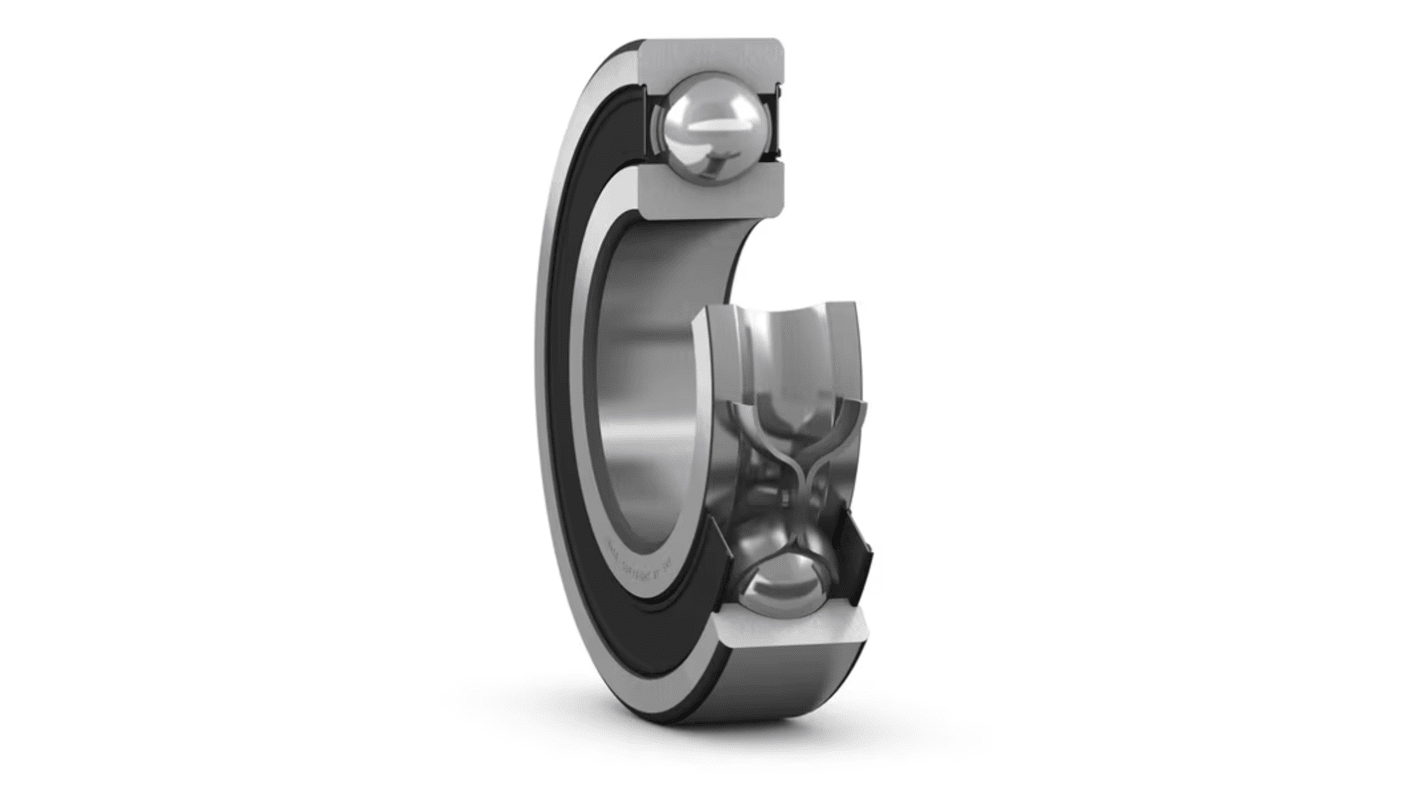 SKF 6210-2RS1/C3 Single Row Deep Groove Ball Bearing- Both Sides Sealed 50mm I.D, 90mm O.D