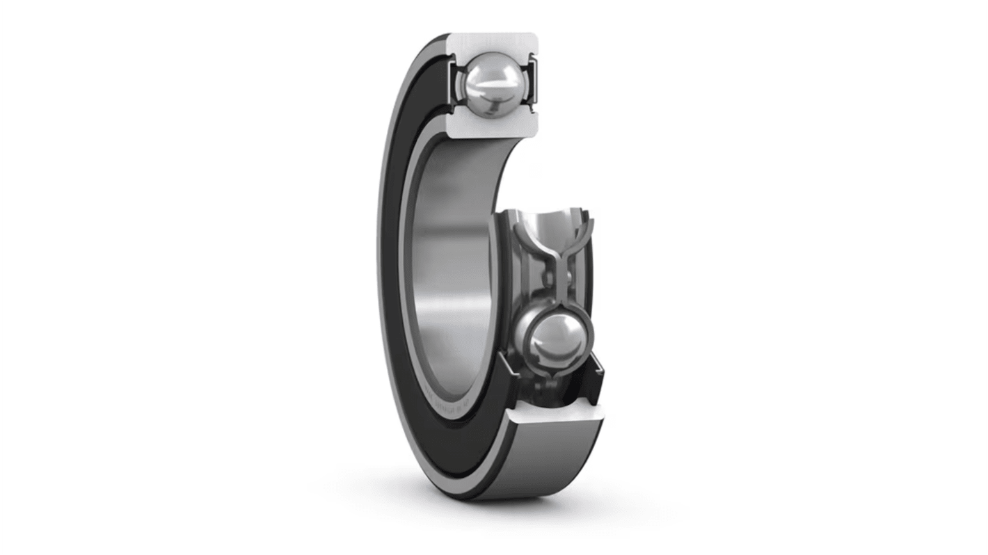 SKF 6301-2RSH/C3 Single Row Deep Groove Ball Bearing- Both Sides Sealed 12mm I.D, 37mm O.D