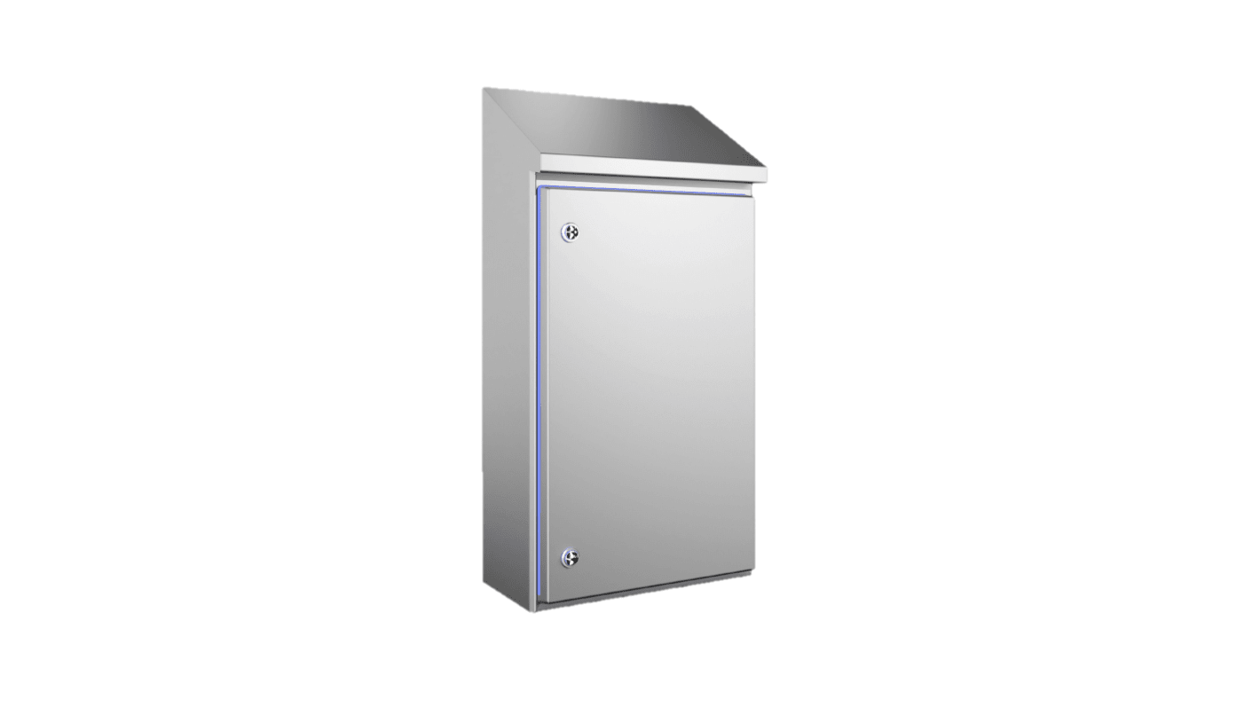Contenitore a parete Rittal in Acciaio inox 769 x 390 x 210mm, col. RAL 5010, IP66