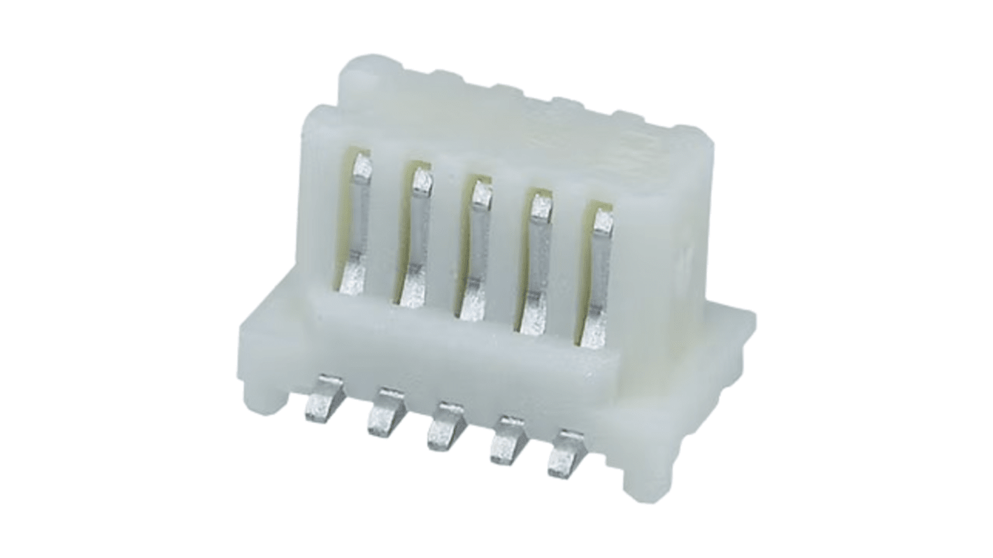 Gniazdo PCB 10 -pinowe 2 -rzędowe raster: 0.8mm typu płytka – płytka Proste SMD