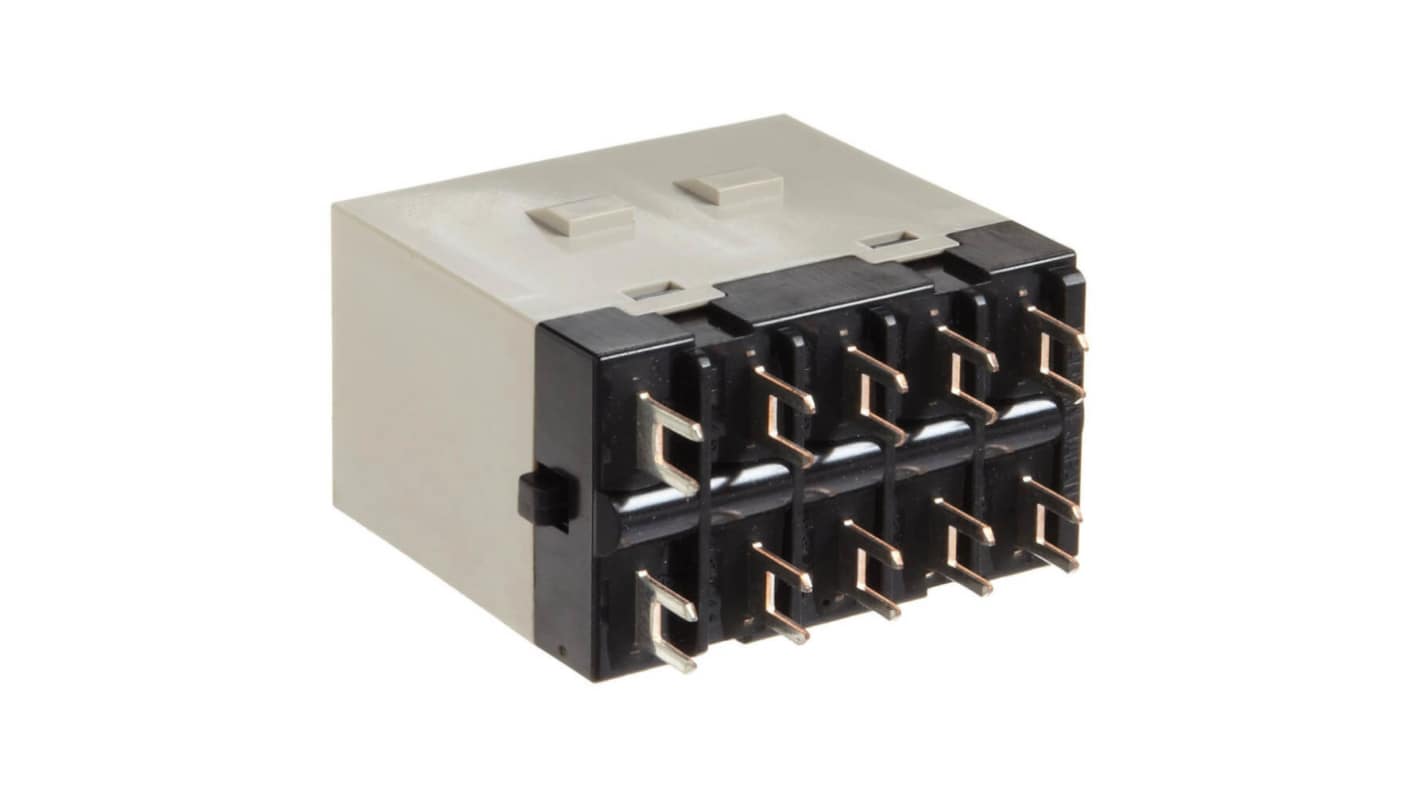 Omron PCB Mount Power Relay, 24V dc Coil, 25A Switching Current, 4PST-NO