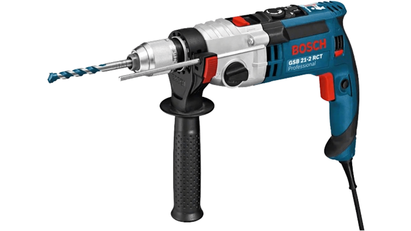 Bosch GSB Keyless 230V Corded Hammer Drill, Euro Plug